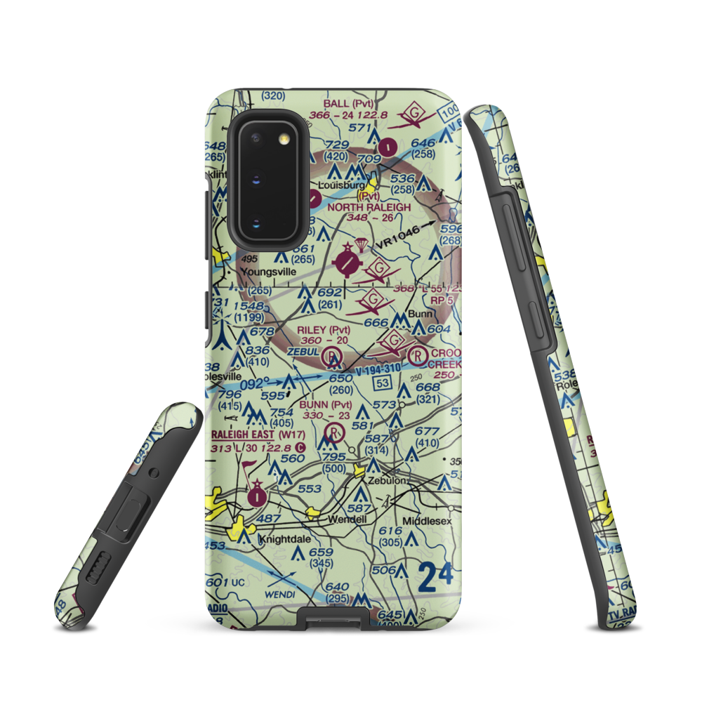 Riley Field (1NC5) VFR Sectional Samsung Phone Case Samsung Galaxy S20 model shown