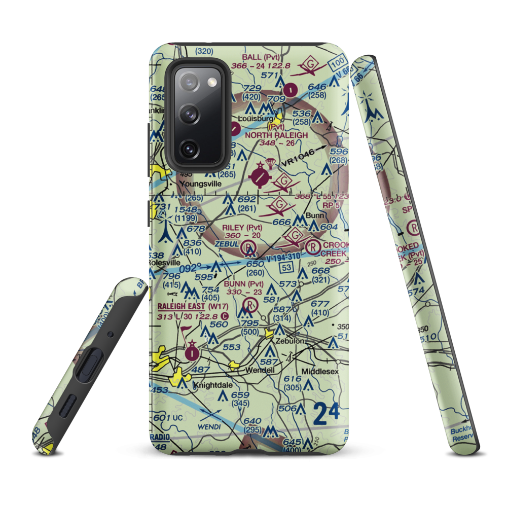 Riley Field (1NC5) VFR Sectional Samsung Phone Case Samsung Galaxy S20 FE model shown