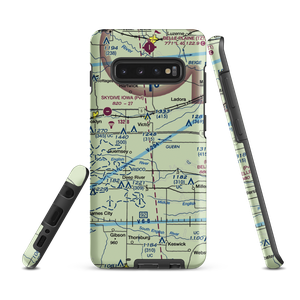 Rinehart Airport (0IA6) VFR Sectional Samsung Phone Case