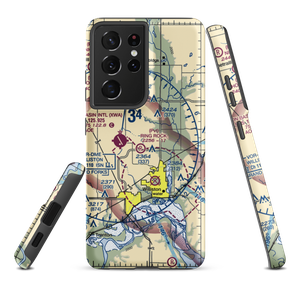 Ring Rock Ranch Airport (4NA1) VFR Sectional Samsung Phone Case