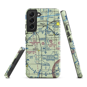 Rinkenberger Restricted Landing Area (BDF) VFR Sectional Samsung Phone Case