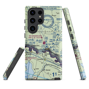 Rio Grande City Municipal Airport (67R) VFR Sectional Samsung Phone Case