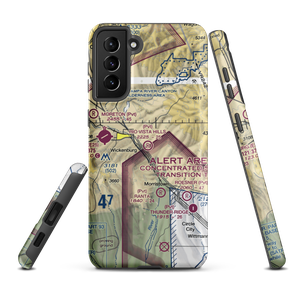 Rio Vista Hills Airport (AZ64) VFR Sectional Samsung Phone Case