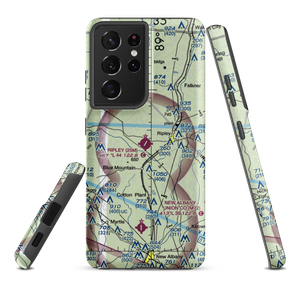 Ripley Airport (25M) VFR Sectional Samsung Phone Case