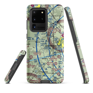 Risky Airport (1KS2) VFR Sectional Samsung Phone Case