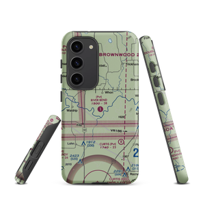 River Bend Ranch Airport (94TX) VFR Sectional Samsung Phone Case