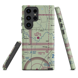 River Bend Ranch Airport (94TX) VFR Sectional Samsung Phone Case