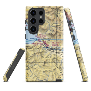 Riverlake Airport (ID75) VFR Sectional Samsung Phone Case