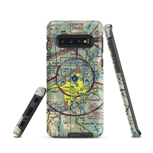 Roanoke–Blacksburg Regional Airport (ROA) VFR Sectional Samsung Phone Case