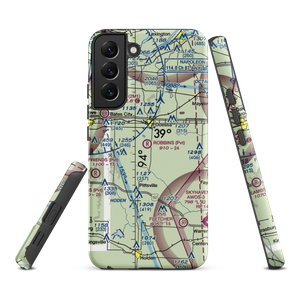 Robbins Airport (MU20) VFR Sectional Samsung Phone Case