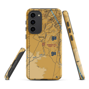 Robbins Airport (WY16) VFR Sectional Samsung Phone Case