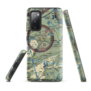 Robbins Farm Airport (0PA3) VFR Sectional Samsung Phone Case