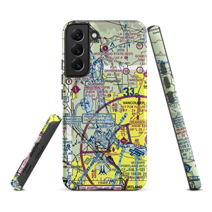 Robert L Delanoy Airport (28WA) VFR Sectional Samsung Phone Case
