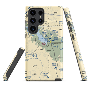 Robert Lee Airport (54F) VFR Sectional Samsung Phone Case