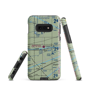 Roberts Air Field (SN95) VFR Sectional Samsung Phone Case