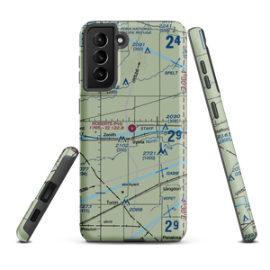 Roberts Air Field (SN95) VFR Sectional Samsung Phone Case