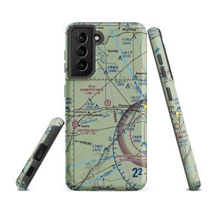 Roberts Memorial Airport (SN04) VFR Sectional Samsung Phone Case