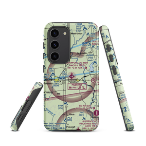 Robinson Municipal Airport (RSV) VFR Sectional Samsung Phone Case