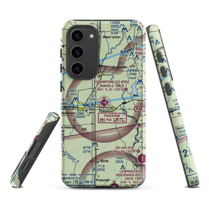 Robinson Municipal Airport (RSV) VFR Sectional Samsung Phone Case