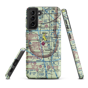 Rochelle Municipal Airport - Koritz Field (RPJ) VFR Sectional Samsung Phone Case