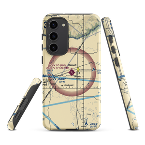 Rock County Airport (RBE) VFR Sectional Samsung Phone Case