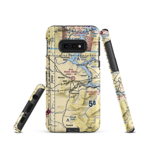 Rock Creek Farm Airport (ID23) VFR Sectional Samsung Phone Case