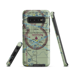 Rock Rapids Municipal Airport (RRQ) VFR Sectional Samsung Phone Case