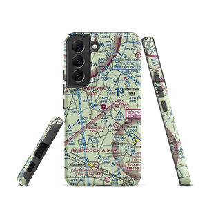 Rocking A Farm Airport (NC86) VFR Sectional Samsung Phone Case