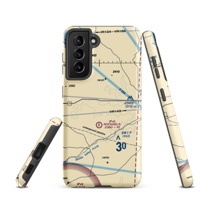 Rocking R Ranch Airport (6TA0) VFR Sectional Samsung Phone Case