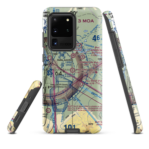 Rocking T. Ranch Airport (11AK) VFR Sectional Samsung Phone Case