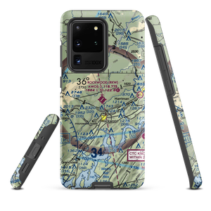 Rockwood Municipal Airport (RKW) VFR Sectional Samsung Phone Case