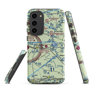 Rocky Creek Ranch Airport (9TE6) VFR Sectional Samsung Phone Case