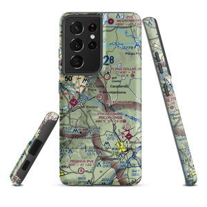 Rocky Hill Ultralightport (48P) VFR Sectional Samsung Phone Case