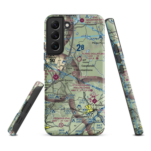 Rocky Hill Ultralightport (48P) VFR Sectional Samsung Phone Case