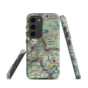 Rocky Hill Ultralightport (48P) VFR Sectional Samsung Phone Case