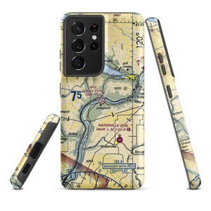 Rocky Pond Airstrip (13WA) VFR Sectional Samsung Phone Case