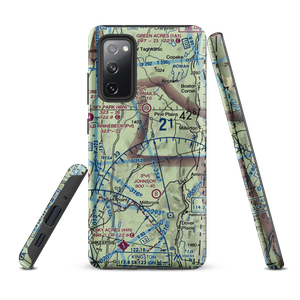 Rocky Reef Farm Airport (0NK8) VFR Sectional Samsung Phone Case