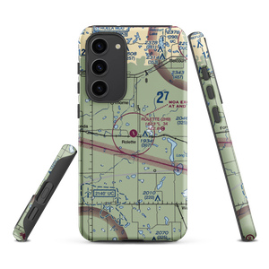 Rolette Airport (2H9) VFR Sectional Samsung Phone Case