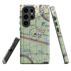 Rolette Airport (2H9) VFR Sectional Samsung Phone Case