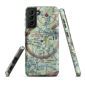 Rolla Downtown Airport (K07) VFR Sectional Samsung Phone Case