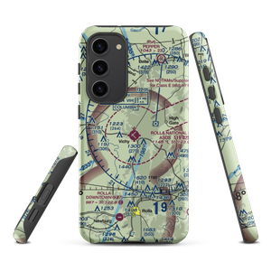 Rolla National Airport (VIH) VFR Sectional Samsung Phone Case