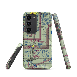 Rollers Airport (OK48) VFR Sectional Samsung Phone Case