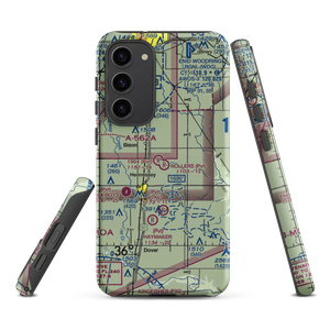 Rollers Airport (OK48) VFR Sectional Samsung Phone Case
