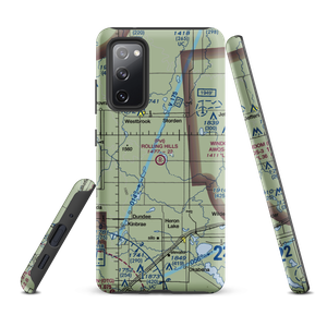 Rolling Hills Airport (3MN4) VFR Sectional Samsung Phone Case