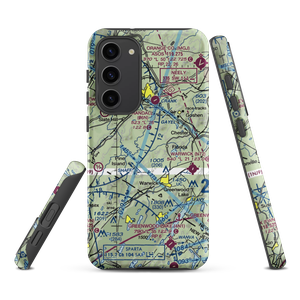 Rolling Hills Airport (5NY7) VFR Sectional Samsung Phone Case