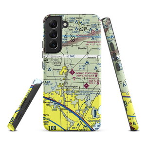 Romeo State Airport (D98) VFR Sectional Samsung Phone Case