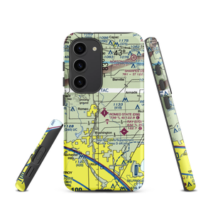 Romeo State Airport (D98) VFR Sectional Samsung Phone Case