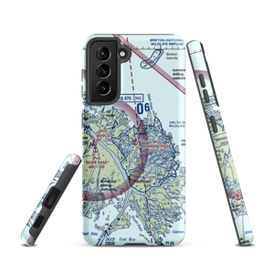 Romere Pass Seaplane Base (7LA7) VFR Sectional Samsung Phone Case