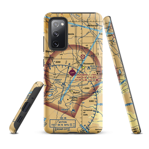 Roosevelt Municipal Airport (74V) VFR Sectional Samsung Phone Case