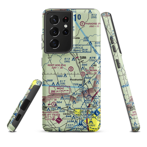 Root Hog Airport (3MS3) VFR Sectional Samsung Phone Case